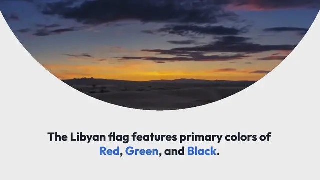 Video thumbnail for Libya Flag Colors