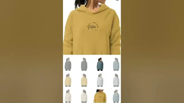 Video thumbnail for Inspired By Nature Hoodie  #shorts