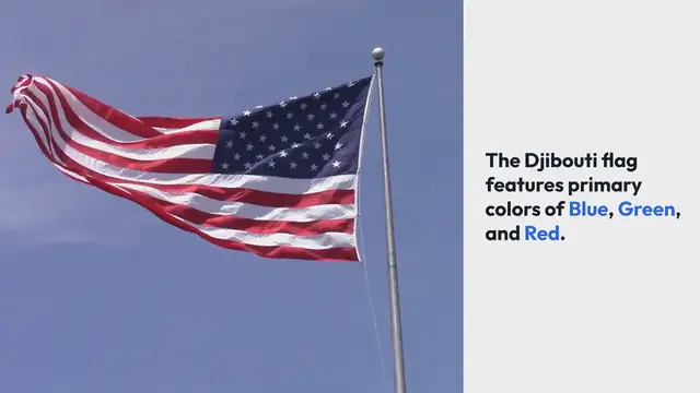Video thumbnail for Djibouti Flag Colors