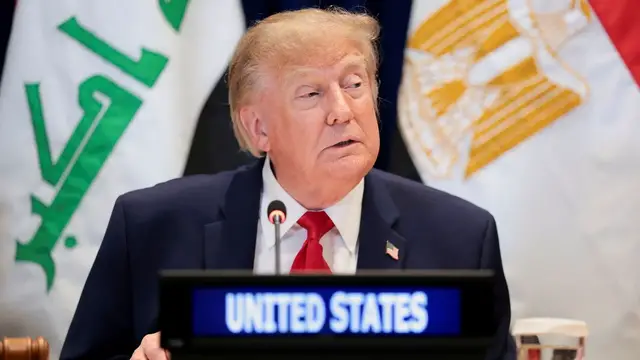 Video thumbnail for US, Iran hold ‘very good’ talks, Trump says at UN meeting
