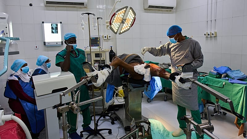 Video thumbnail for How one surgeon maintained hospital care amid Sudan's conflict