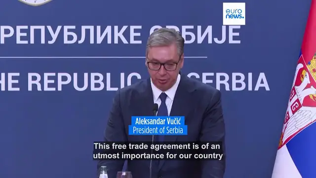 Video thumbnail for Serbia's Vučić sends signal to Brussels and Moscow by hosting Zelenskyy with pomp and circumstance