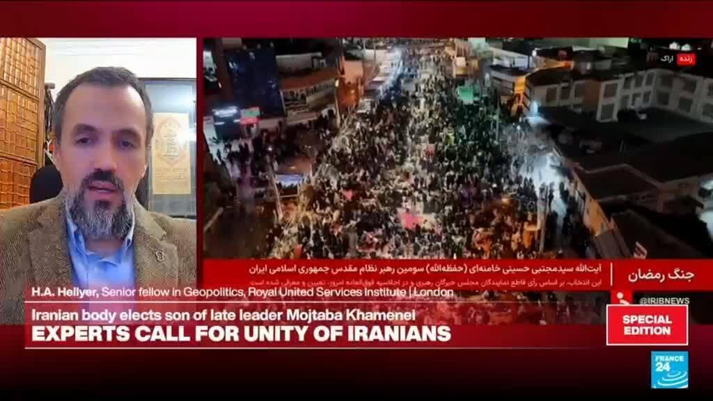 Video thumbnail for Iran's new Supreme Leader Mojtaba Khamenei has 'very good links with the IRGC'