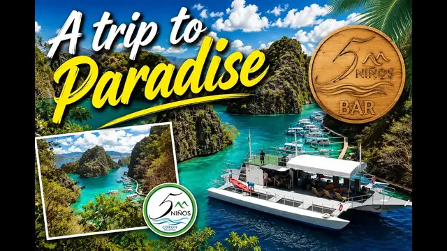Video thumbnail for Explore the beautiful Lagoons of the Philippines aboard a luxury trimaran with Cinco Nino's