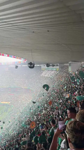 Video thumbnail for Sombreros Soar in a Sea of Green at World Cup Stadium