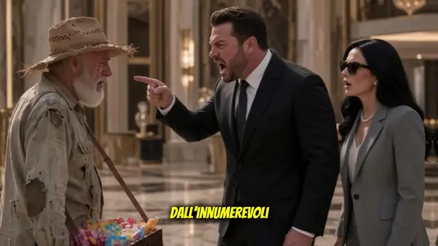 Video thumbnail for LA PROPRIETARIA DELLA PIÙ GRANDE AZIENDA IN ITALIA invita un semplice ANZIANO ad andare FINO ALLA SUA IMPONENTE AZIENDA A MILANO, ma una volta ARRIVATO LÌ IL SEMPLICE ANZIANO VIENE UMILIATO E BUTTATO PER STRADA DALLA GUARDIA GIURATA. 😱