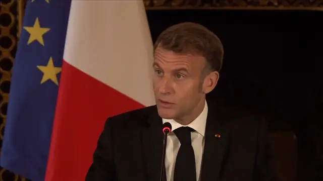 'Video thumbnail for Macron: ‘France is ready to play a role’ in Gaza peace plan'