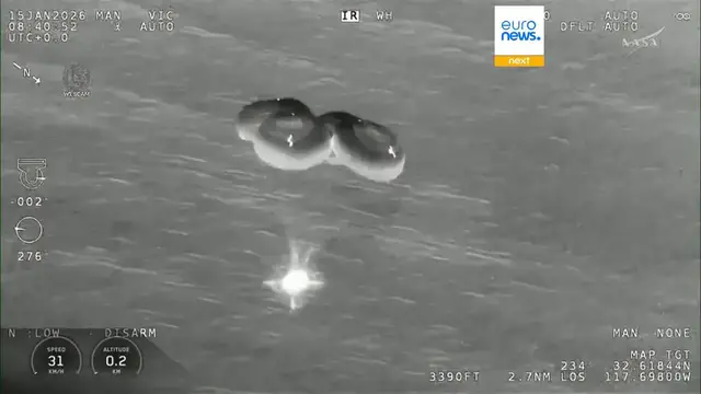 Video thumbnail for Astronauts return to Earth after first-ever medical evacuation from International Space Station