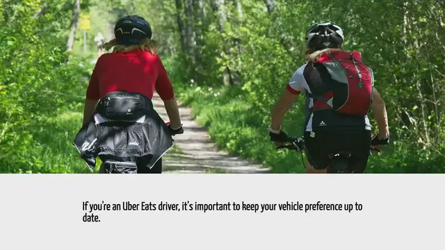 'Video thumbnail for How To Change Uber Eats Bicycle To Car'