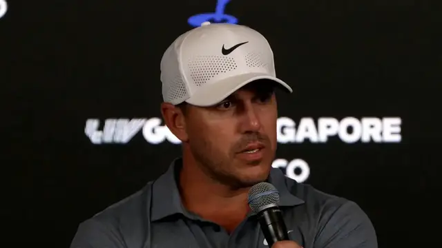 Video thumbnail for Brooks Koepka leaving LIV Golf? Says he'll honor contract