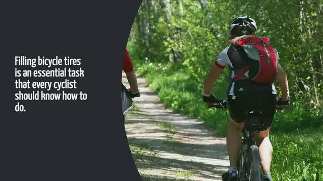 'Video thumbnail for How To Fill Up Bicycle Tires'