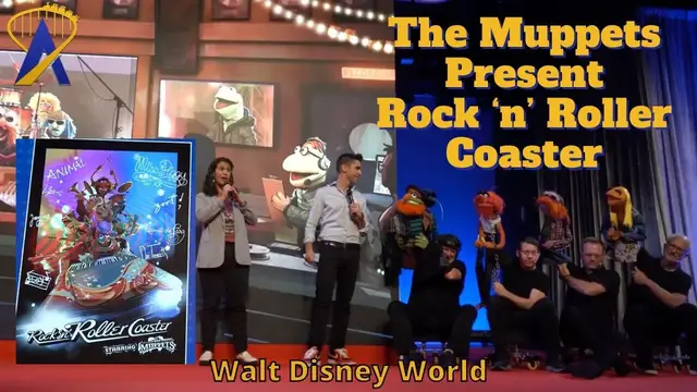 'Video thumbnail for The Muppets Live! Presenting Rock ‘n’ Roller Coaster'