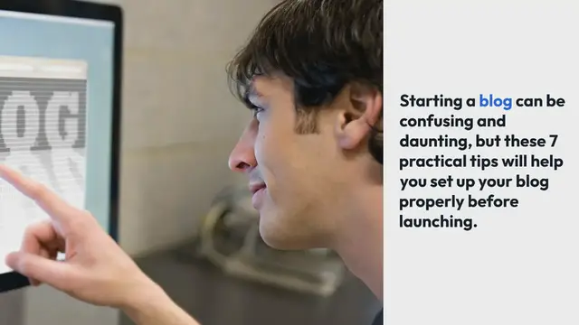 Video thumbnail for 7 Critical Things You MUST Do Before You Launch Your Blog