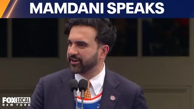 Video thumbnail for WATCH: Mamdani speaks at Knicks Championship Ceremony