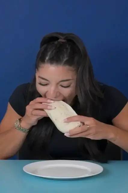 Video thumbnail for Fastest time to eat a burrito - 30.75 seconds by Leah Shutkever
