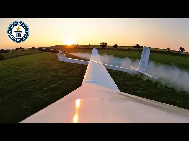 Video thumbnail for Largest Wing Span on a Remote Controlled Airplane