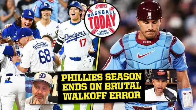 'Video thumbnail for Phillies season ends in the worst way imaginable | Baseball Today'