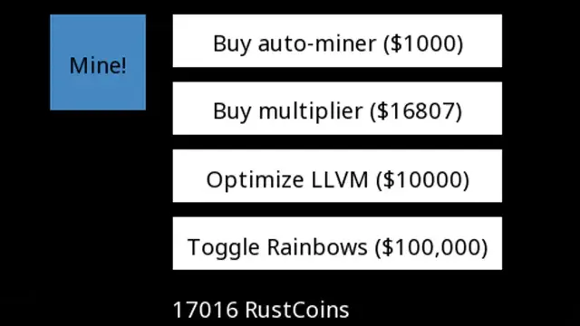 'Video thumbnail for Idle Clicker Game in Rust [Conrod]'