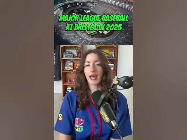 Video thumbnail for Major League Baseball to Host Game at Bristol Motor Speedway in 2025
