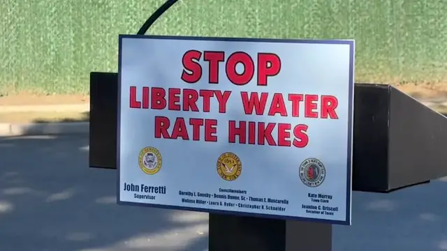 Video thumbnail for Liberty Water rate hike proposal draws opposition from local officials