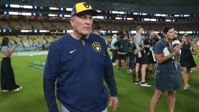 Video thumbnail for Brewers Dominate Tired Dodgers in Stunning NLCS Rout