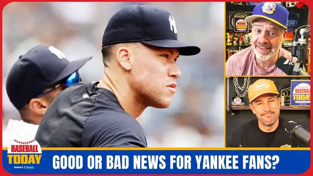 Video thumbnail for Is this Aaron Judge update good or bad news for Yankees fans? | Baseball Today