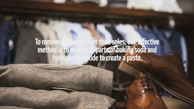 Video thumbnail for How To Remove Yellowing From Shoes Soles