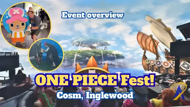 Video thumbnail for We Went to ONE PIECE Fest 2026! Shared Reality Dome, Props & More