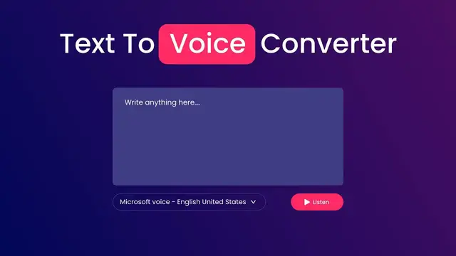 Video thumbnail for How To Make Text To Voice Converter Using JavaScript _ Text To Speech Generator