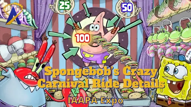'Video thumbnail for Concept Art and Details for Spongebob's Crazy Carnival Ride'
