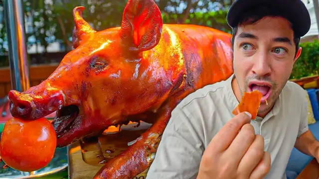 'Video thumbnail for 24 Hours of SINGAPORE'S Best Food  Filipino LECHON & Hawker Street Food!'