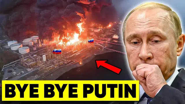 Video thumbnail for Business Basics: russia crippled? ukraine's drone strikes hit fuel supply, economy, and putin!