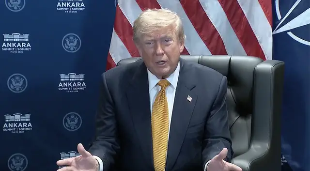 Video thumbnail for Trump says MoU with 'vicious, violent' Iran is over