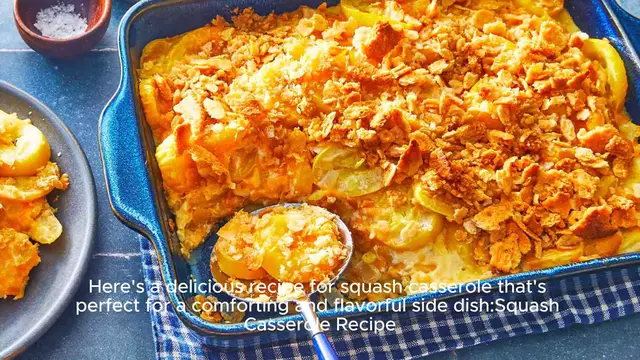 Video thumbnail for Squash Casserole Recipe