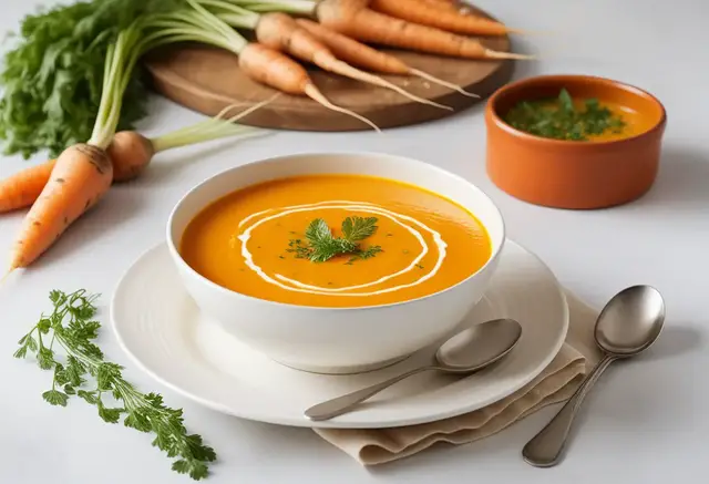 Video thumbnail for Classic Carrot Soup