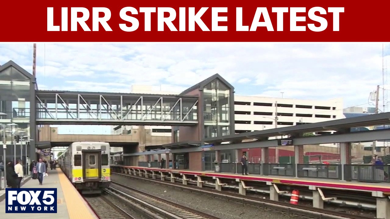 Video thumbnail for LIRR strike Day 3: Negotiations resume, commuters prep for ride home