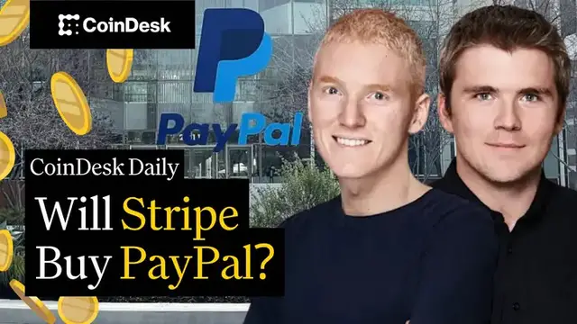 Video thumbnail for Stripe makes $53B bid for PayPal
