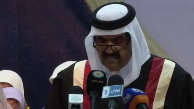 Video thumbnail for Palestinians pay tribute to the legacy of Qatar's Father Emir, Sheikh Hamad bin Khalifa Al Thani