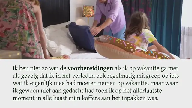 Video thumbnail for Vakantie checklist; ben je van de chaos of van de orde?