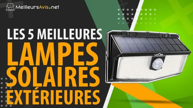Video thumbnail for ⭐️ MEILLEURE LAMPE SOLAIRE EXTÉRIEURE - Avis & Guide d'achat (Comparatif 2021)
