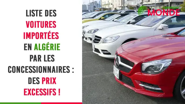 Video thumbnail for 🚗​🚙​ Liste des voitures importées en Algérie par les concessionnaires - 💰​ Des prix excessifs !