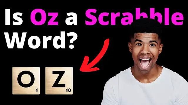 Video thumbnail for Is Oz a Scrabble Word? (Solved + 100 Alternatives)