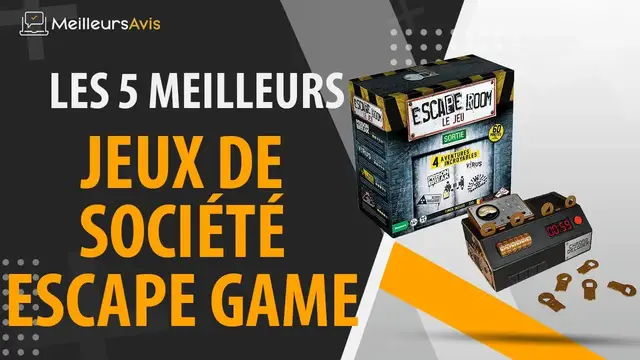 Video thumbnail for ⭐️ MEILLEURS JEUX DE SOCIÉTÉ ESCAPE GAME - Avis & Guide d'achat (Comparatif 2021)