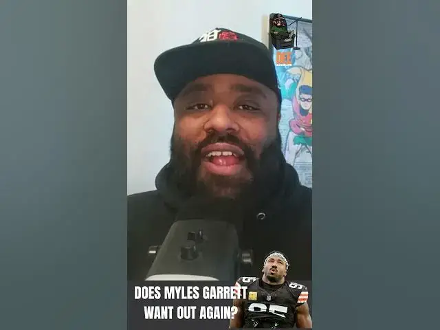 Video thumbnail for Myles Garrett reacts to Jim Schwartz departure 👀 #Browns #NFL #Shorts