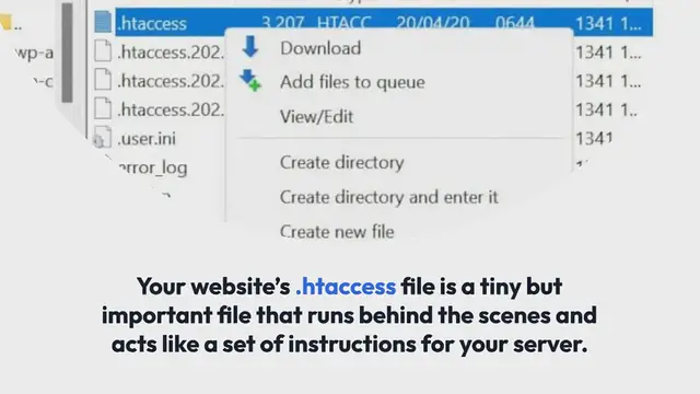 Video thumbnail for How to Fix the WordPress .htaccess File (Beginner’s Guide)