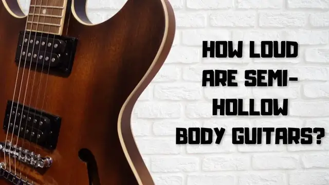 Video thumbnail for How Loud Are Semi-Hollow Body Guitars? Unplugged Test (vs Acoustic)