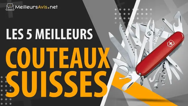 Video thumbnail for ⭐️ MEILLEUR COUTEAU SUISSE - Avis & Guide d'achat (Comparatif 2021)
