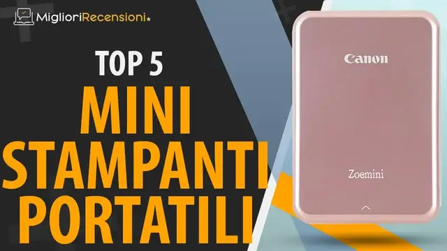 Video thumbnail for ⭐️ MIGLIORE MINI STAMPANTE PORTATILE - Consigli e Guida all'acquisto (Comparativo 2021)