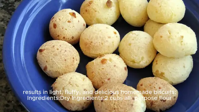 Video thumbnail for Biscuit recipe