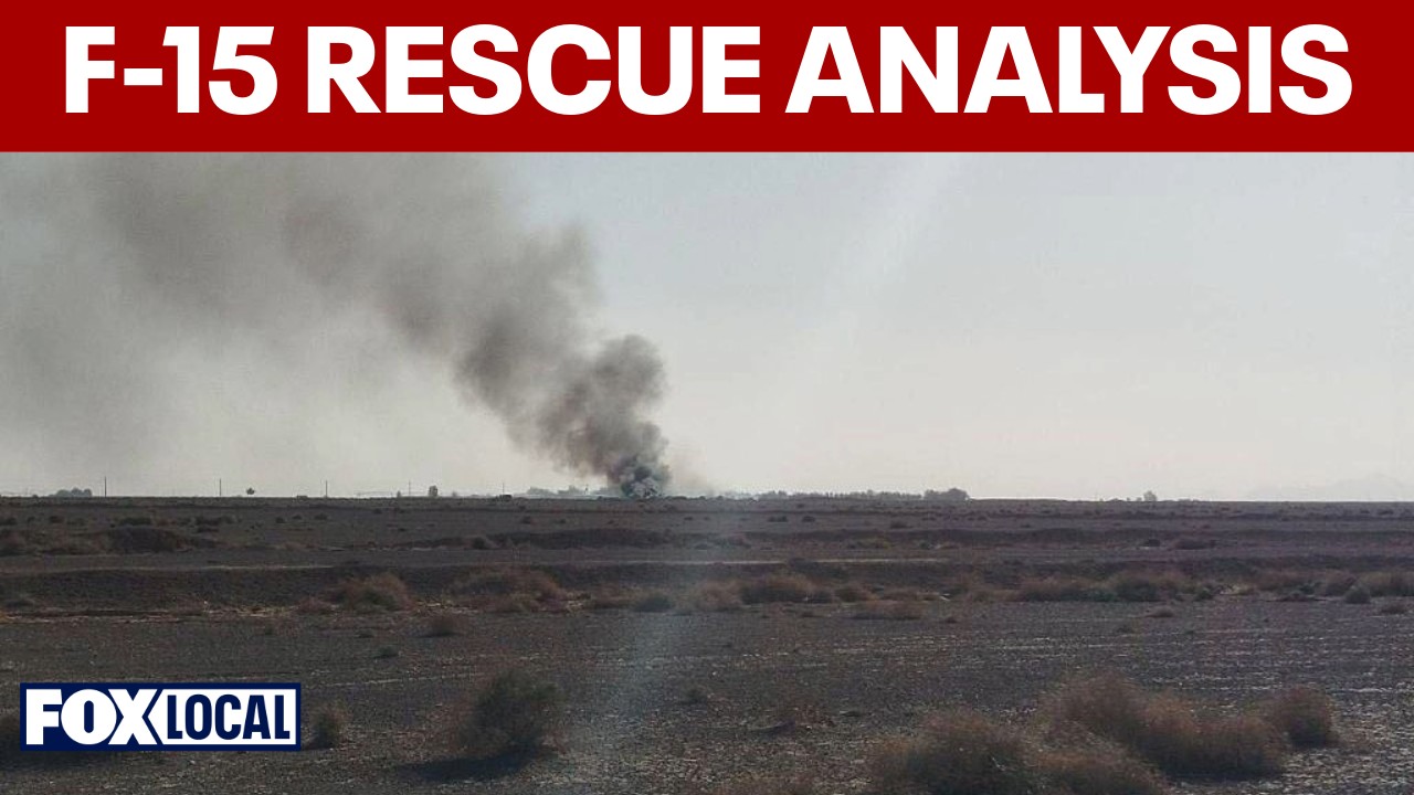 Video thumbnail for Retired Air Force pilot explains harrowing F-15 rescue behind enemy lines